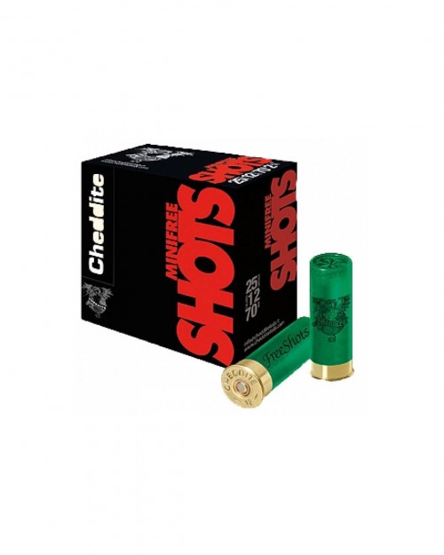 Боеприпас за гладкоцевно оръжие Cheddite Mini Free Shots cal.12/70 на супер цена от Диана Армс