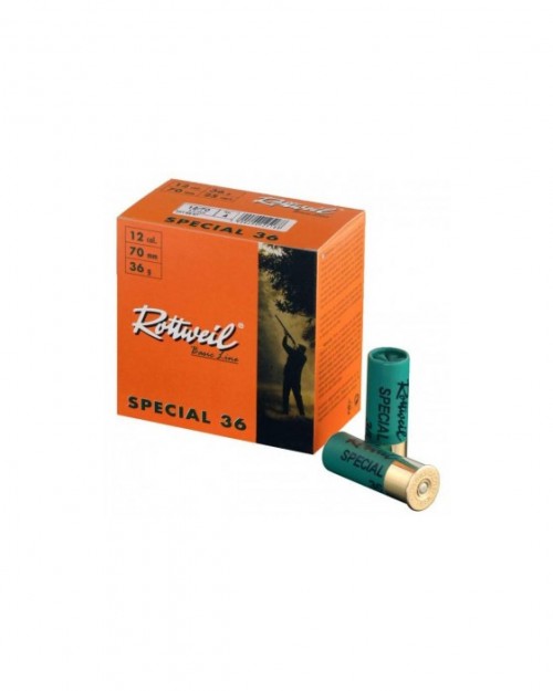 Боеприпас за гладкоцевно оръжие Rottweil(RWS) Special 36 cal.12/70 на супер цена от Диана Армс
