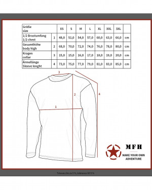 Термобельо MFH 11403B блуза